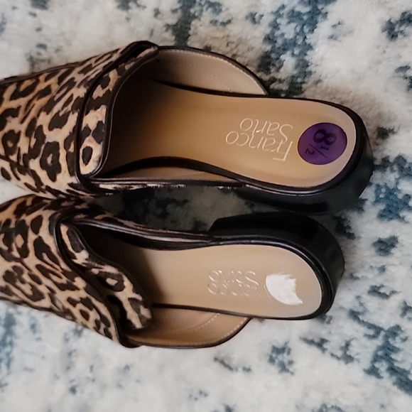 Franco Sarto leopard slip ons - Picture 3 of 4